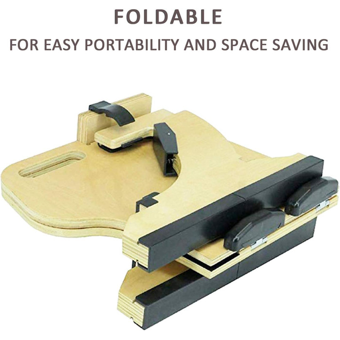 Регульований складаний столик для ноутбука в ліжко, приліжкова тумбочка, столик для сніданку, підставка для ноутбука, стіл для догляду, багатофункціональний столик для дивана, чорний