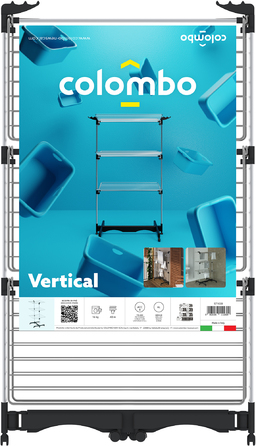 Сушарка для білизни підлогова Colombo Vertical (ST1030)
