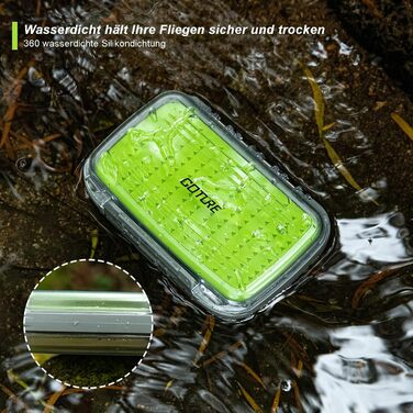 Ящик для риболовних снастей Goture, ящик для дрібних деталей для риболовлі, ящик для риболовних снастей, ящик для приманок, чохол для рибальської коробки, ящики для рибальських аксесуарів, ящик для рибальських снастей для м&39яких пластикових приманок, во