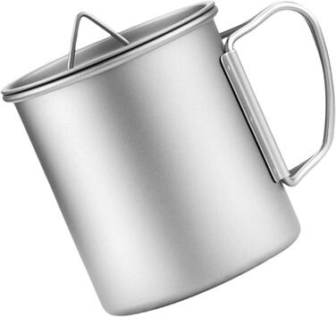 Кухонне обладнання для вулиці, дорожнє кухонне начиння, чашки для пиття, туристичні кружки, кемпінг, кава, приготування їжі, питна вода з кришкою, туристична кружка для вулиці, посудина для пиття 650 мл