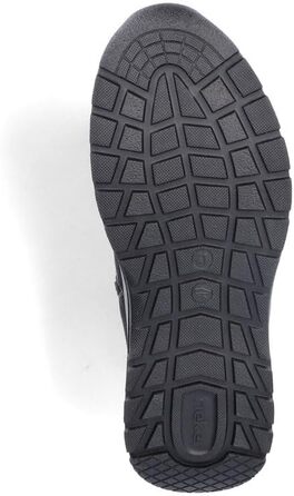 Чоловічі чоботи на шнурівці Rieker 11030, Чоловічі чоботи, знімна устілка, водовідштовхувальні, riekerTEX 43 EU Wide Чорний 00