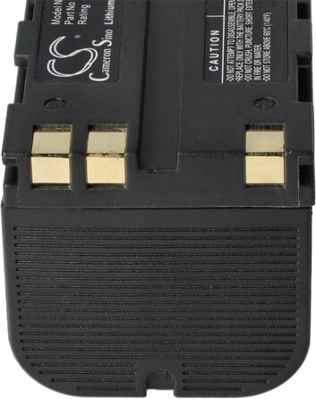 Акумулятор VHBW, сумісний з лазерним вимірювальним приладом GeoMax Zoom ZT80, ZT80, Zoom 80 (6800 мАг, 7,4 В, літій-іонний)