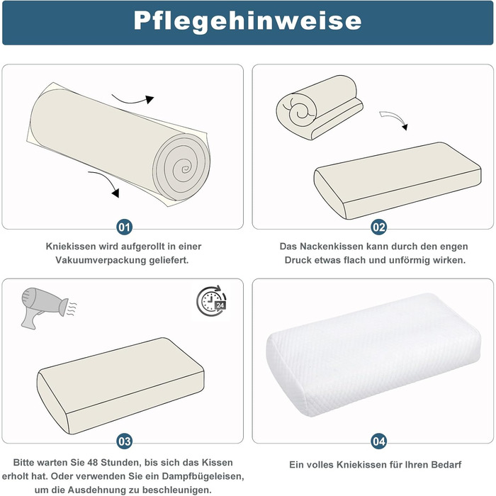 Подушка для коліна TANYOO для сну на боці, регульована подушка для ніг з піни з ефектом пам&39яті для сну на боці, ідеально підходить для полегшення болю в колінах і стегнах і покращення сну