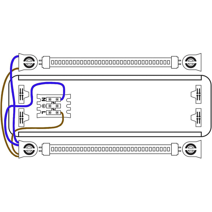 Упаковок світлодіодна люмінесцентна лампа 120см GLASS T8 G13 18W неонова трубка трубка трубка лампи трубка (нейтральний білий), 25