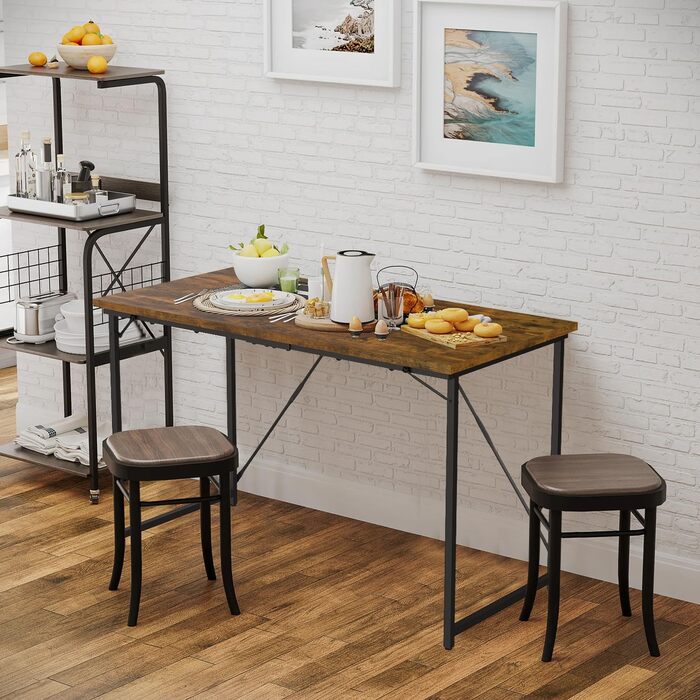 Маленький стіл комп'ютерний стіл, 80 x 50 x 75 см офісний стіл для навчання, навчальний стіл, стіл промислового дизайну, комп'ютер