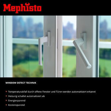 Інфрачервоний обігрівач Mephisto, настінний/стельовий окремостоячий обігрівач, енергозберігаючий електричний обігрівач, включає пульт дистанційного керування та термостат, керування через Wi-Fi додаток, 300-1200 Вт, вихідна потужність 800 Вт, аксесуари ко