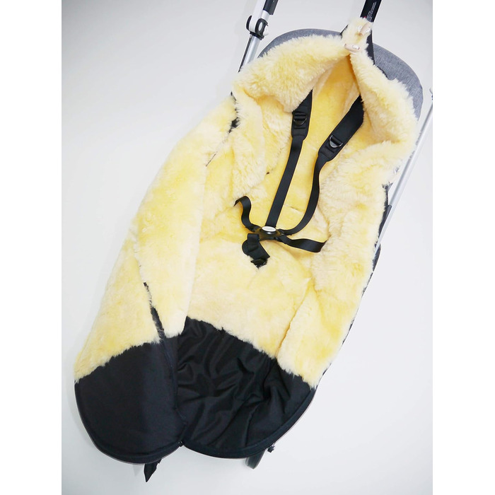 Муфта для ніг з овчини Kaiser 'ALLEX медична (чорна)