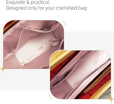 Організатор для сумок ZYZii, Організатор для сумок преміум-класу з шовку Perfect Fit Neverfull PM/MM/GM, Організатор для розкішних