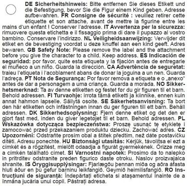 Лимончик, плюшева іграшка 24 см, 42354 Sorgenfresser