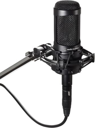 Конденсаторний мікрофон Audio-Technica AT2035 з кардіоїдною спрямованістю, чорний