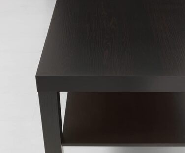 Журнальний столик IKEA Lack чорно-коричневого кольору (90x55 см) 90x55x45 см Коричневий