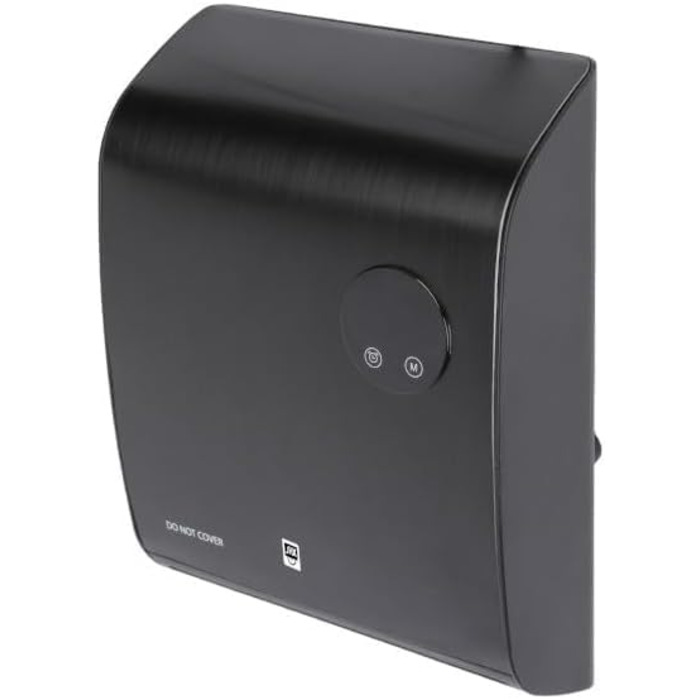 Вентиляторний обігрівач для ванної кімнати SHX 2000 Вт Термостат з пультом дистанційного керування Водонепроникний Безпечний для використання у ванній кімнаті, чорний