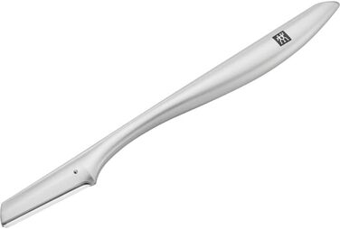 Бритва для волосся на обличчі ZWILLING з лезом бритви (для точного видалення волосся на обличчі, гігієнічно та ретельно), преміум, нержавіюча сталь, срібло