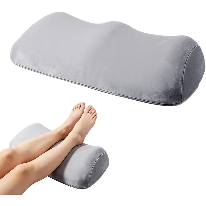 Подушка для підняття ніг, ергономічна подушка для колін, подушка для підняття ніг, позиціонуюча подушка для дорослих, маленька ортопедична подушка для колін, подушка для колін з піни з ефектом пам&39яті для сну на боці