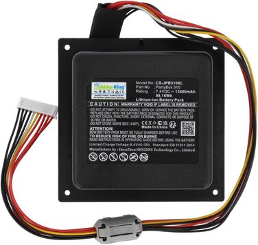 Акумулятор, сумісний з JBL GSP-2S4P-PB350A - Li-Ion 13400mAh - для PartyBox 310