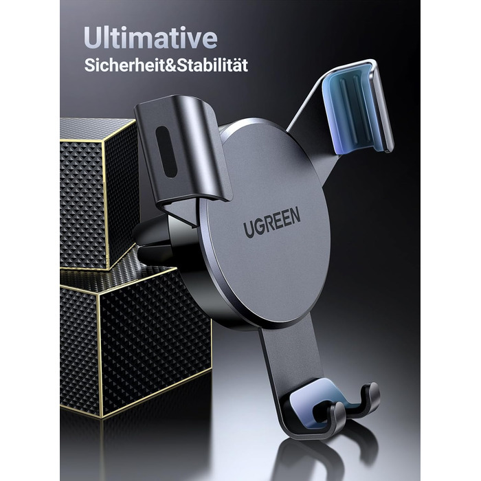 Тримач для мобільного телефону автомобільний тримач для мобільного телефону автомобільний вентиляційний гравітаційний тримач для м