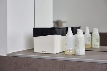 Кімнатний осушувач повітря Cube 1000 г Білий осушувач зменшує цвіль і запахи Піддон для крапель Багаторазовий знищувач вологи без