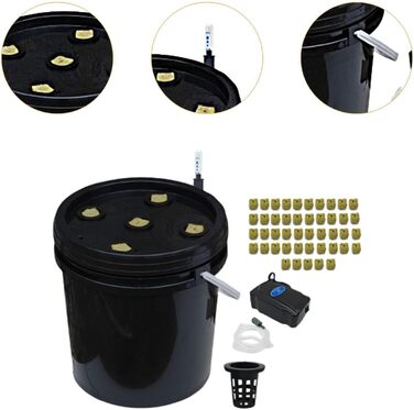Набір систем вирощування в відрах Набір відер для внутрішнього та зовнішнього використання