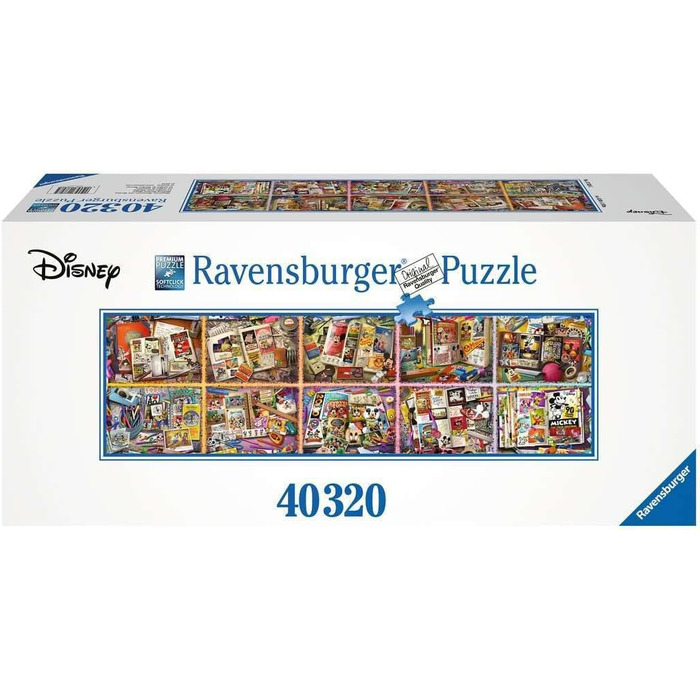 Пазл Ravensburger 17828 - Міккі 90 років - 40000 елементів Пазл Disney для дорослих і дітей від 14 років