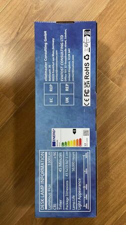 Настільна лампа SKYLEO LED настільна лампа 80 см 5 колірних режимів x 11 рівнів яскравості регульований поворотний кронштейн функція теммера та пам'яті 12 Вт Настільна лампа чорний, чорний Довжина лампи 16,5 дюймів із затиском
