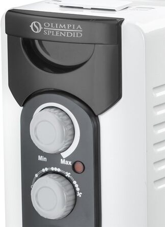 Масляний електрообігрівач Olimpia Splendid Caldorad 7 (99620), 1500 Вт, для приміщень до 50 м, білий