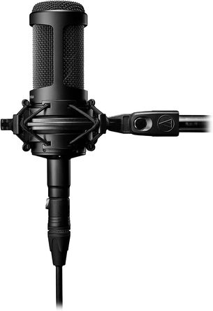 Конденсаторний мікрофон Audio-Technica AT2035 з кардіоїдною спрямованістю, чорний