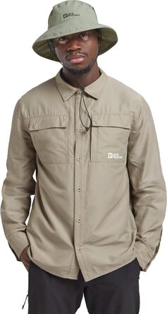 Унісекс-сітчастий капелюх Jack Wolfskin, сонцезахисний капелюх, один розмір, м&39ятний листок