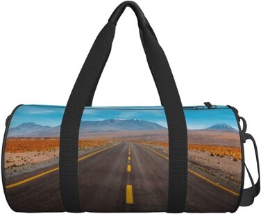 Дорожня сумка Пустельна траса, спортивна сумка для чоловіків та жінок, сумка-мішок, спортивна сумка