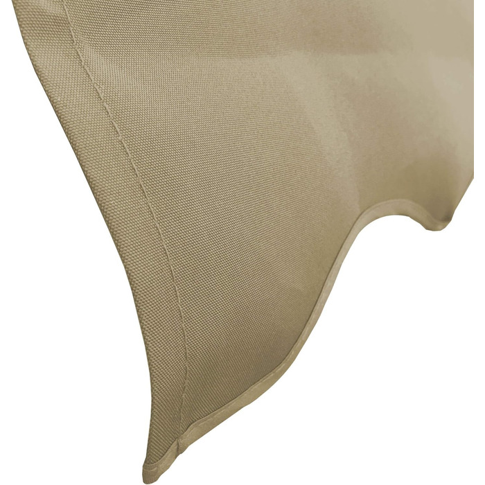 Тент QUICK STAR із затискачем 250x130 см, бежевий, для балкону, сонцезахисний навіс, регульована висота від 200 до 290 см, без свердління