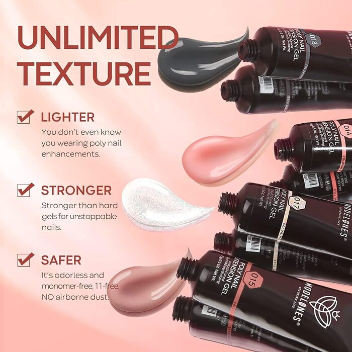 Набір полігелю Modelones (6 відтінків)