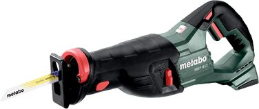 Акумуляторна пила Metabo SSEP 18 LT - 601616850 - 18 В - Ідеально підходить для важкодоступних місць - Без акумулятора та зарядног