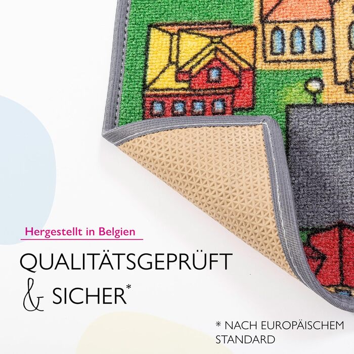Килим для дитячої кімнати 95x133см, дитячий килим, ігровий килим вуличний для хлопчиків та дівчаток, килими для дитячої кімнати, с