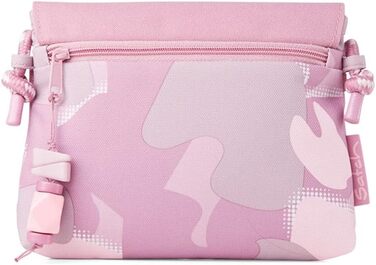 Маленька сумка-клатч Satch Clutch через плече, косметичка зі шнурком та дзеркалом для підлітків, Heartbreaker - рожева