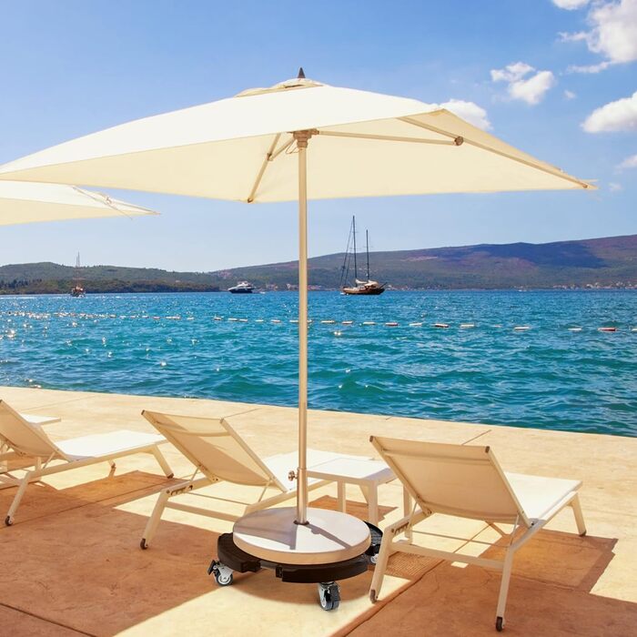 Рослинний валик круглий Ø 40-54см вантажопідйомність 200 кг, рослинний валик на відкритому повітрі з колесами, що обертаються на 3