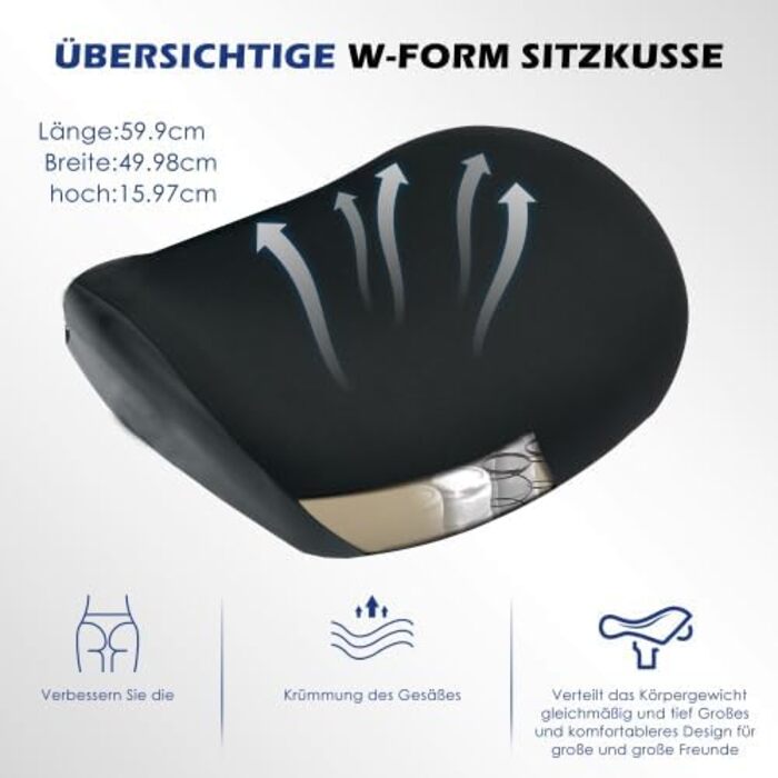 Ергономічне офісне крісло для високих людей (230 кг) Регульоване по висоті сітчасте обертове крісло з 4D підлокітниками, опорою для голови та попереку, для домашнього офісу та офісу, чорне