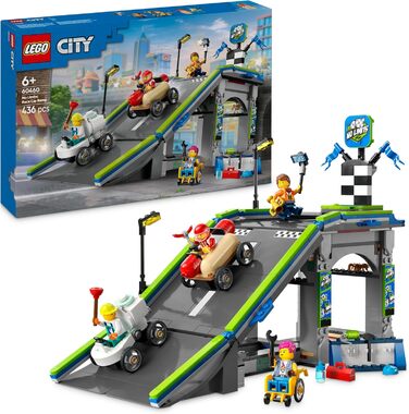 Конструктор LEGO City Гонки на мильницях, 436 деталей