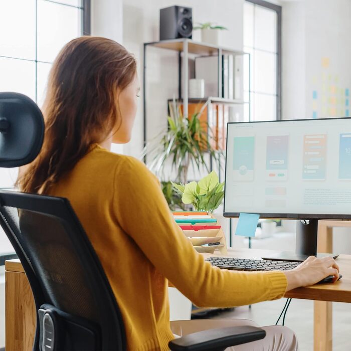 Лоток для документів Relaxdays, 6 відділень, DIN A4, ВxШxГ 27 x 34 x 27 см, для офісу та школи, офісний органайзер, МДФ, коричневий