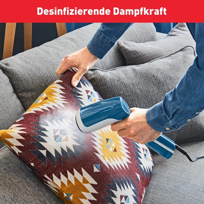 Перша парова щітка 1300 Вт безперервна подача пари 20 г/хв. швидкий час нагрівання дуже легкий 850 г білий/зелений Зелений одинарн