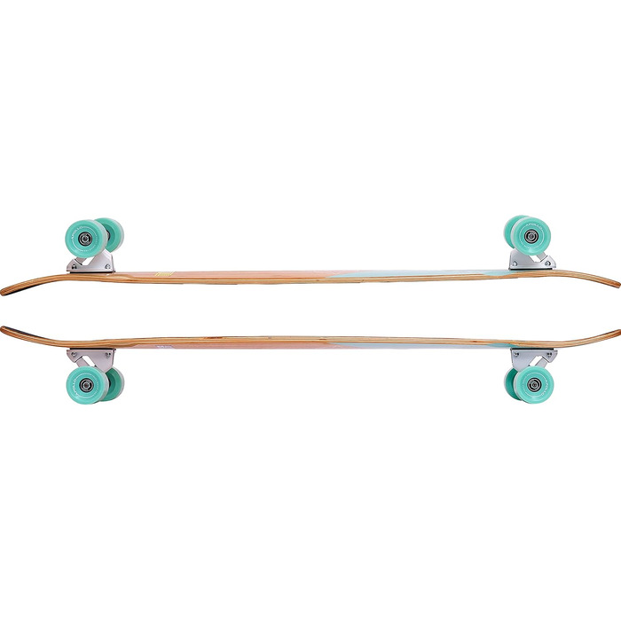 Лонгборд Apollo Bora Dancer 46" × 9.5" танцювальний лонгборд 117 см ABEC-9 дошка для денсу та фрістайлу повний компліт для початківців і профі нос-мануал, вітряк, Пітер Пен оригінал 2025