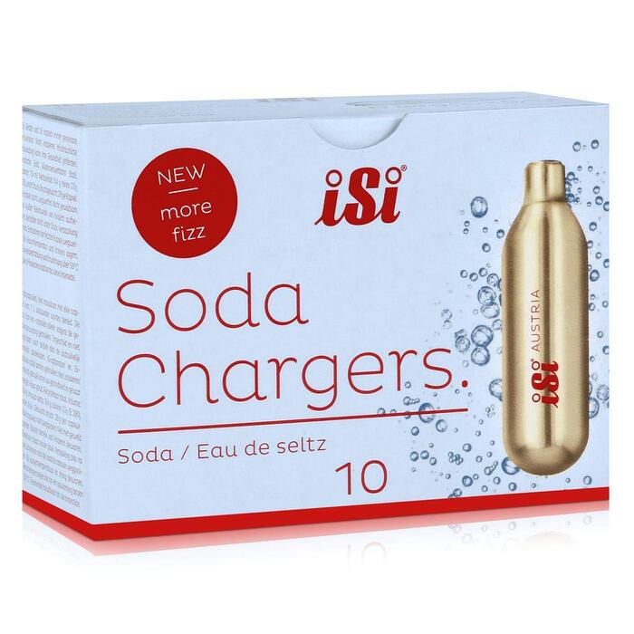 Содова в капсулах 10 капсул - для газованої води 84г (упаковка з 6 шт. )