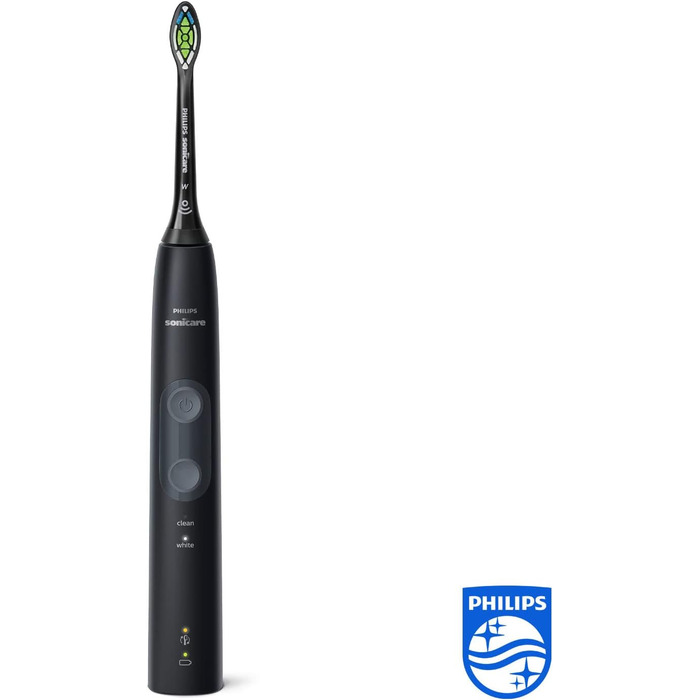 Звукова електрична зубна щітка Philips Sonicare ProtectiveClean 4500 (модель HX6830/53) Чорний