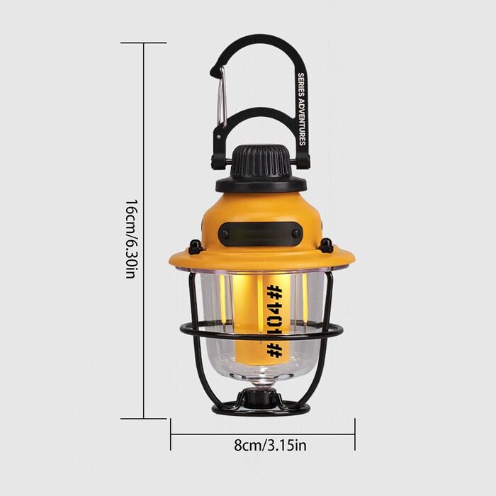 Ліхтар для кемпінгу, багатофункціональний, романтичний ліхтар, універсальний атмосферний ліхтар для походів, нічних розваг, водонепроникний підвісний ліхтар для намету
