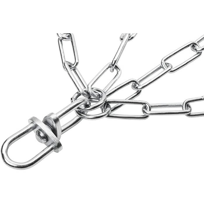 Боксерська груша Bad Company Vintage Jab & Hook у формі арахісу з надміцним чотириточковим сталевим ланцюгом і металевим кільцем I