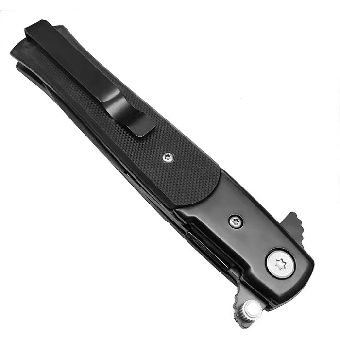 Складаний ніж Гострий ніж на відкритому повітрі Мисливський ніж та ніж для виживання Одноручний ніж Кишеньковий ніж з лезом з нерж