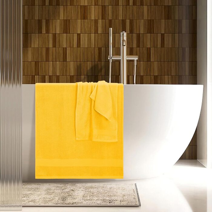 Набір рушників Elvana Home з 8 предметів, 100 бавовна кільцевого прядіння, 2 банних рушники 68 x 137 см, 2 рушники для рук 40 x 71