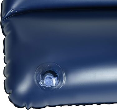 Надувний матрац Outsunny для 2 осіб, що самонадувається, килимок для сну, надувне ліжко з ручним насосом та подушкою, надувний матрац, матрац для гостей, килимок для сну, ліжко для гостей для кемпінгу та домашнього використання, 203 x 152 x 22 см