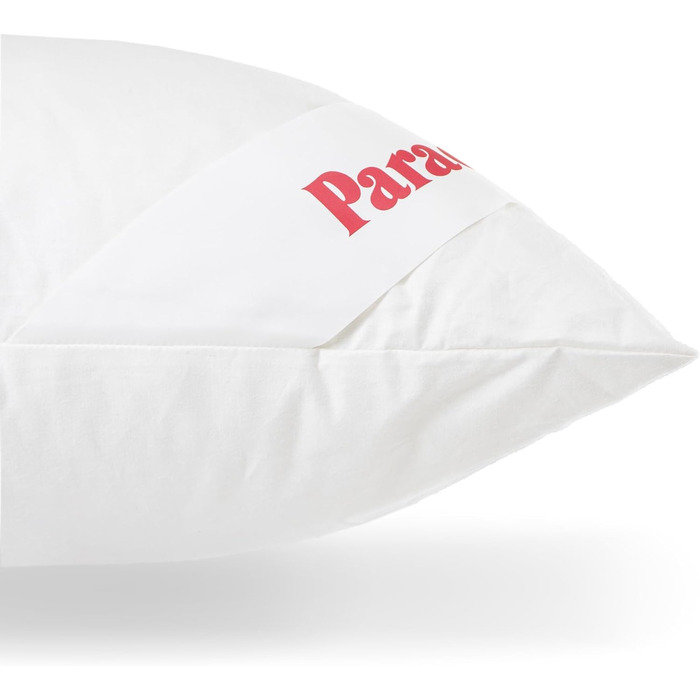 Подушка PARADIES 40x80 см із блискавкою - Softy Top Bio середньої жорсткості з алое вера, подушка для сну середньої жорсткості, веганська подушка середньої жорсткості (1 упаковка) 40 x 80 см