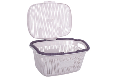 Кошик для білизни з кришкою VIOLET HOUSE POWDER Віолетта (6481527)