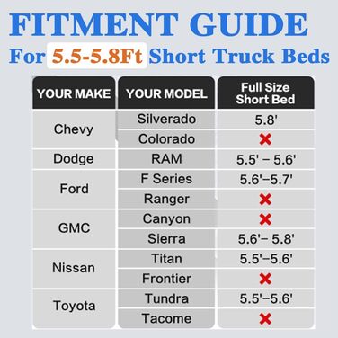 Надувний матрац для кемпінгового пікапа, надувний матрац з надувною подушкою, товстий надувний матрац, килимок для сну для 1,5, 5,8 м, повного розміру, коротких ліжок для вантажівок, на відкритому повітрі, для кемпінгу, автомобіля, вантажівки, подорожей (