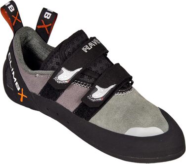 Скелелазні туфлі Climb X Rave Strap, розмір 40 EU, гранітно-сірі